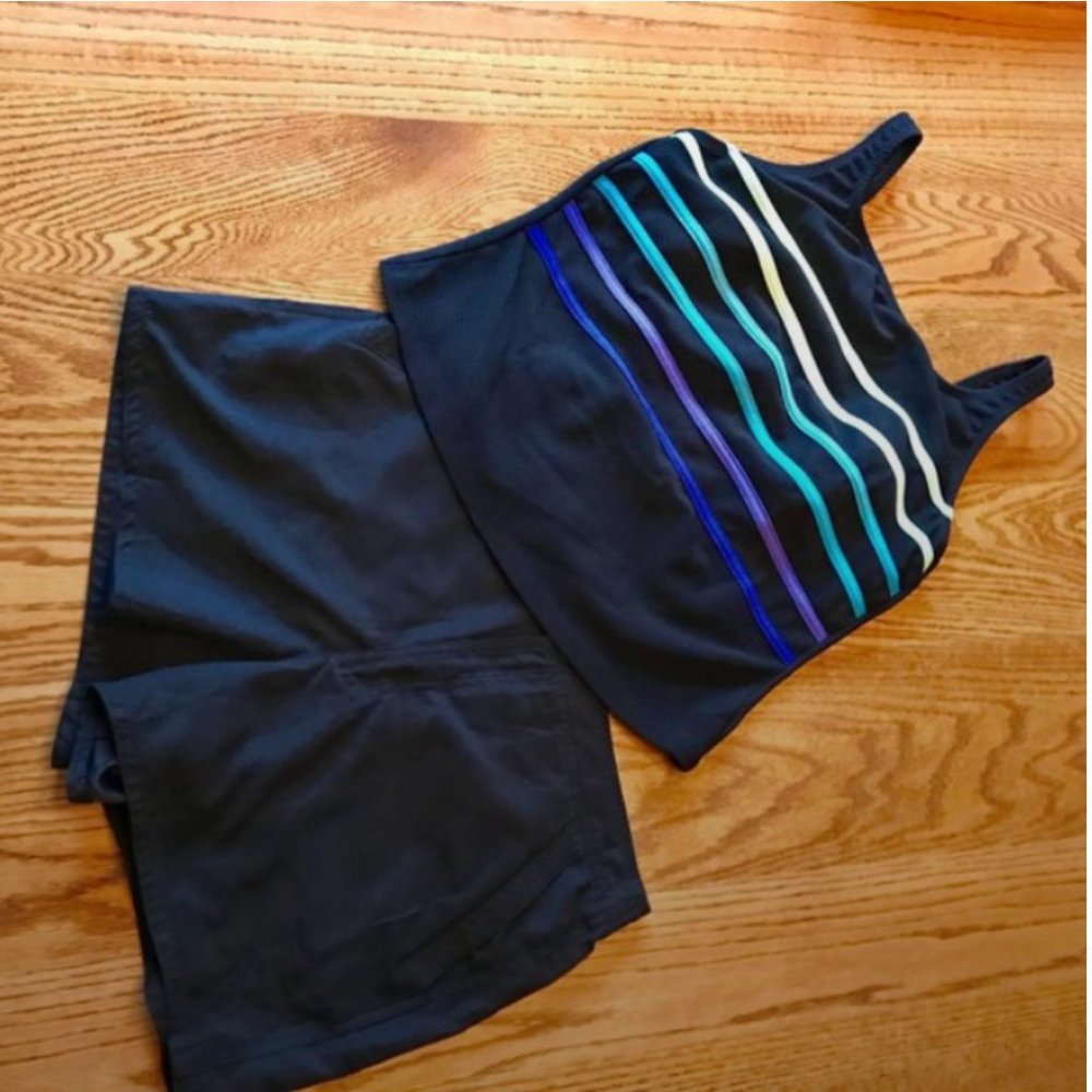 "Longitude" tankini swimsuit top, very good condition, size 12